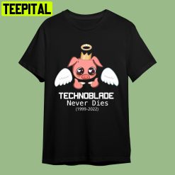 Technoblade Never Dies 1999 2022 Retro Art Unisex T-Shirt