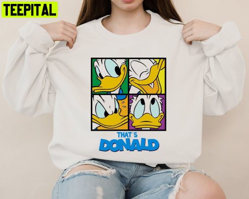 That’s Donald Duck Holiday Trip Disney Sweatshirt