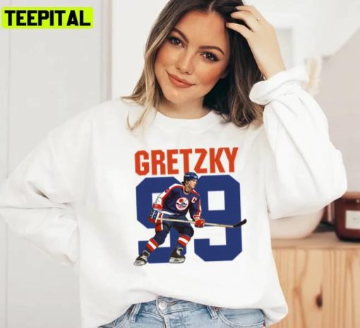 The 99 Design Ice Hockey Wayne Gretzky Unisex T-Shirt