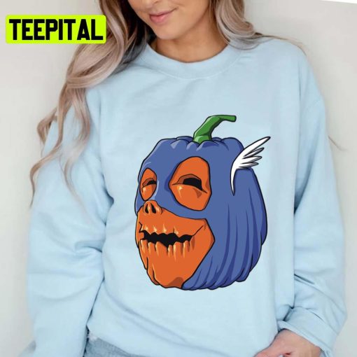 The Avongers Pumpkintain America Pumpkin Halloween Scary Evil Pumpkin Funny Pumpkin Head T Unisex T-Shirt