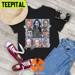 The Bloody Bunch Horror Movie Characters Vintage Trending Unisex T-Shirt