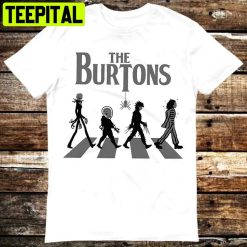 The Burtons Abbey Road Beetlejuice Trending Unisex T-Shirt