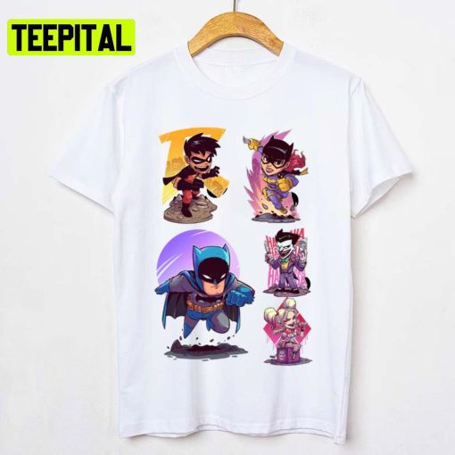 The Chibi Characters Of Dc University Unisex T-Shirt