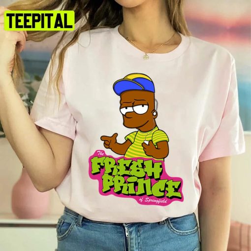 The Fresh Prince Of Springfield Simpsons Unisex Sweatshirt