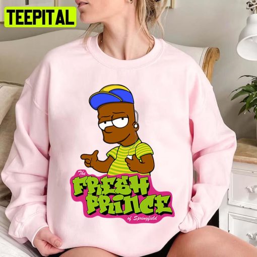 The Fresh Prince Of Springfield Simpsons Unisex Sweatshirt