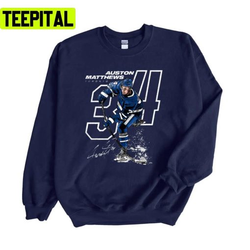 The Great Player Auston Matthews Offset Unisex Sweatshirt