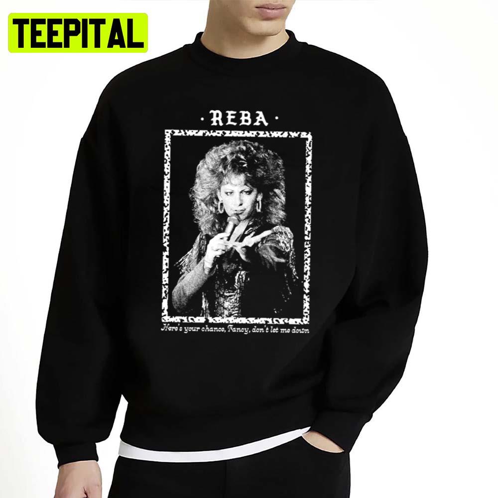 The Legend Black And White Art Reba Mcentire Gift Music Fans Unisex Sweatshirt
