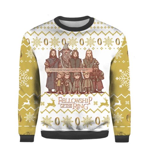 The Lord of the Rings Christmas 3D Sweater