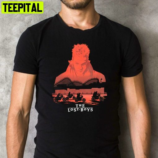 The Lost Boys David Fill Horror Movie Retro Design T-Shirt