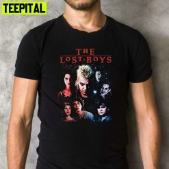 The Lost Boys Horror Scary Movie Retro Design T-Shirt