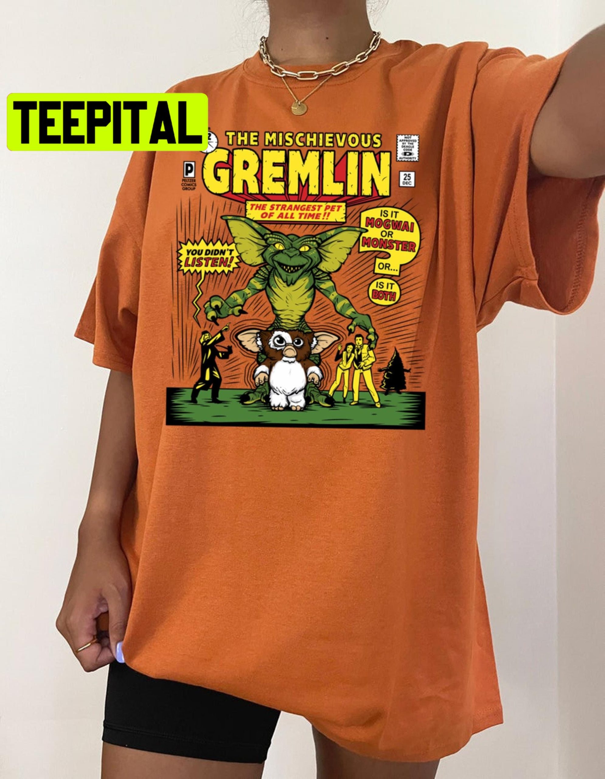 The Mischievous Gremlin 80s 90s Movie Trending Unisex T-Shirt