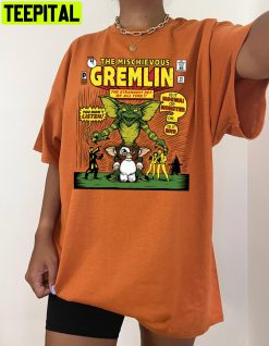 The Mischievous Gremlin Gremlins Gizmo Retro Movie 80s 90s Movie Retro Design T-Shirt