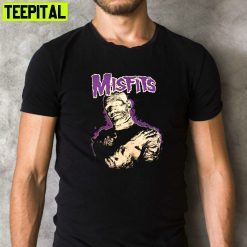 The Misfits Universal The Mummy Scary Movie Retro Design T-Shirt