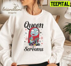 The Nightmare Before Sally Queen Of Screams Jack Skellington Disney Sweatshirt