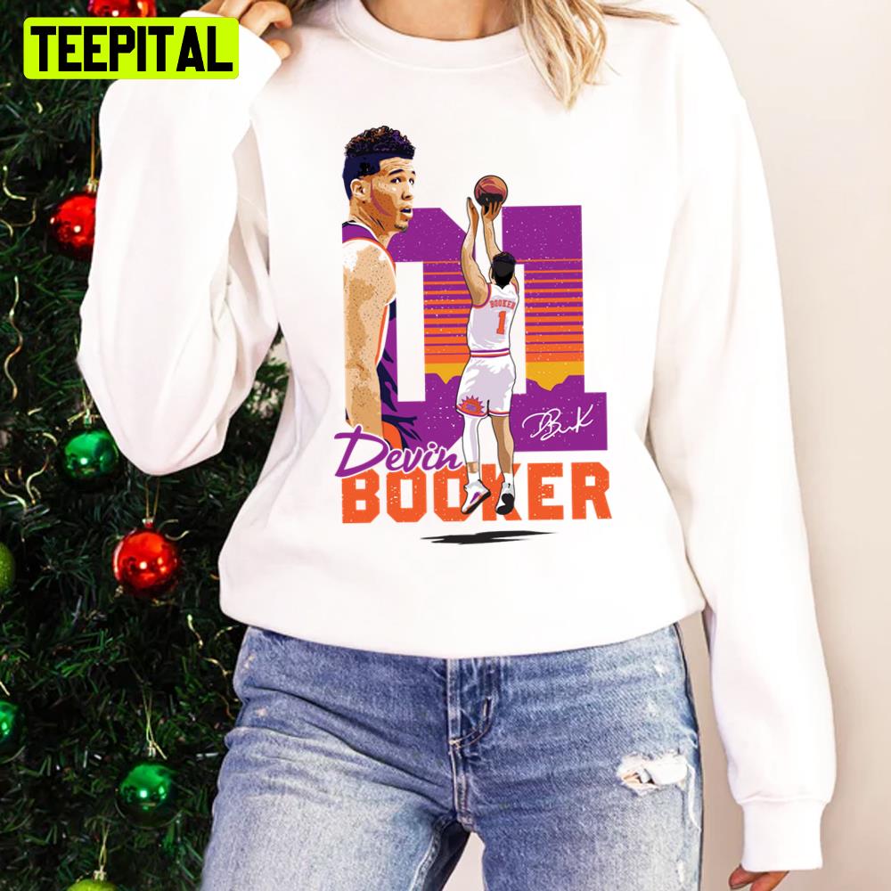 The Number 1 Player Devin Booker The Suns Design Unisex Sweatshirt