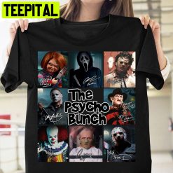 The Psycho Bunch Signature Fun Halloween Trending Unisex Shirt