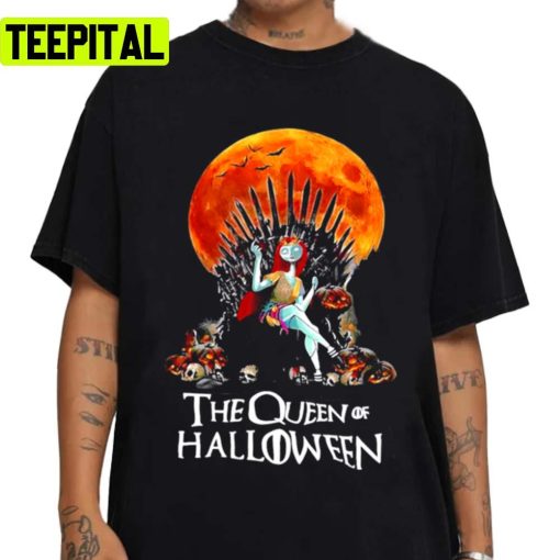 The Queen Of Halloween Sally Nightmare Before Christmas Unisex Sweatshirt