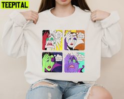 The Reason We Became Bad Villains Ladies Disney Sweatshirt