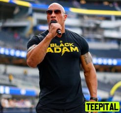 The Rock Wearing Black Adam 2022 Movie Unisex T-Shirt