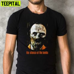 The Silence Of The Lambs Hannibal Scary Movie Retro Design T-Shirt