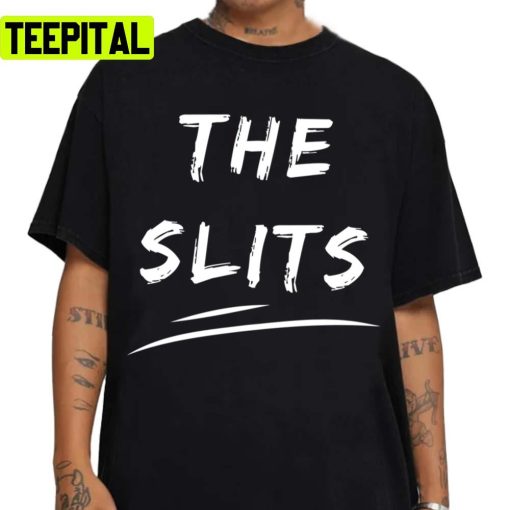 The Slits White Text Design Unisex Sweatshirt