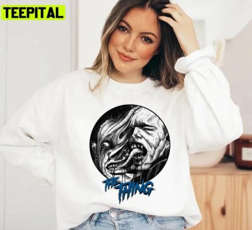 The Thing Black And White Fan Art Unisex Sweatshirt