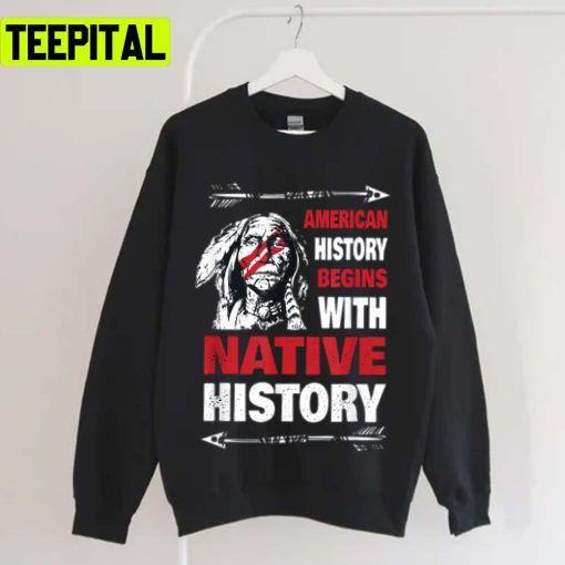 The Trending Art Native America Heritage Month Premium Unisex T-Shirt