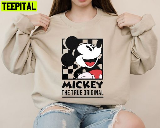 The True Original Mickey Mickey Mouse Mickey Holiday Disney Sweatshirt