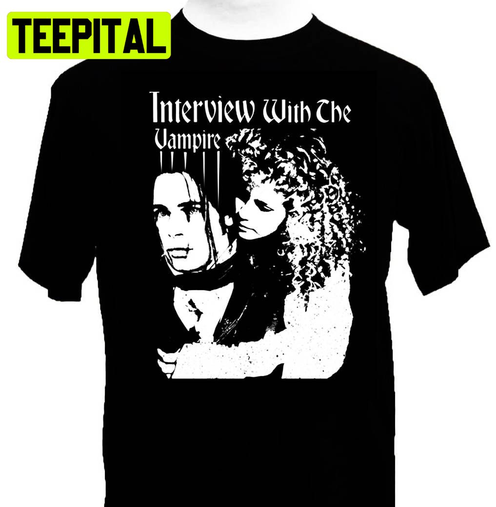 The Vampire Anne Rice Gothic Post Punk Brad Pitt And Kirsten Dunst Trending Unisex T-Shirt
