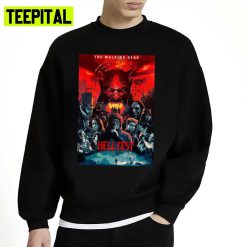 The Walking Dead Hell Fest Horror Scariest Movie Unisex Sweatshirt