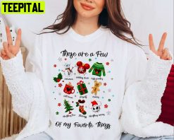 There Are Few Of My Favorite Things Cookie Latte Christmas Sweatshirt