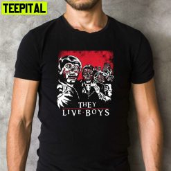 They Live The Lost Boys Horror Scary Movie Retro Design T-Shirt