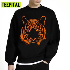 Tiger Eyes Clemson Purple Gameday Dress Unisex Sweatshirt