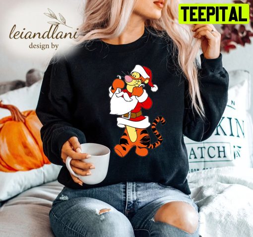 Tigger Winnie The Pooh Funny Tigger Christmas Sweatshirt