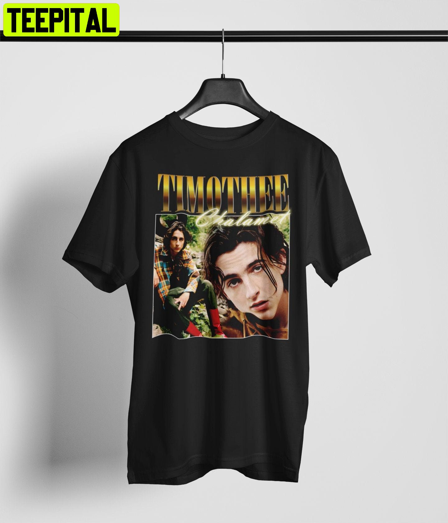 Timothée Chalamet Vintage Inspired 90s Rap Unisex T-Shirt