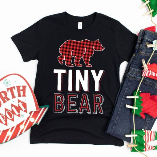 Tiny Bear Christmas T-Shirt