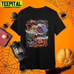 Tis The Season To Be Spooky Great Halloween Pumpkin Retro Art Unisex T-Shirt