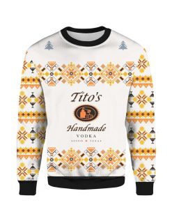 Tito’s Handmade Vodka Ugly 3D Christmas Sweater