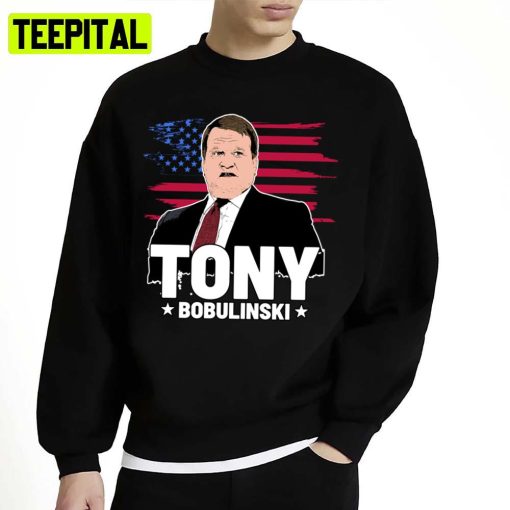 Tony Bobulinski American Flag Unisex Sweatshirt