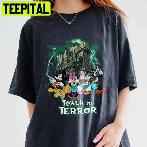 Tower Of Terror The Twilight Zone Halloween Disney Mickey’s Not So Scary Trending Unisex T-Shirt