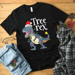 Tree Rex Gifts For Kids Christmas Shirt