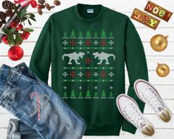 T-Rex Ugly Christmas Sweater