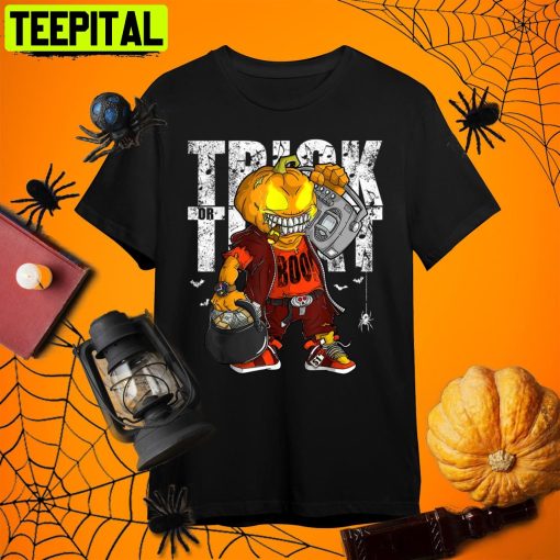 Trick Or Treat Dope Hip Hop Halloween Retro Art Unisex T-Shirt