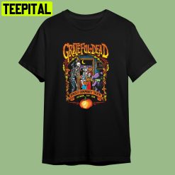 Trick Or Treat Halloween Grateful Dead Retro Art Unisex T-Shirt