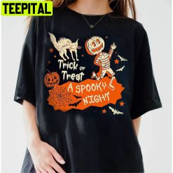 Trick Or Treat Horror Movie Retro 90s Unisex T-Shirt