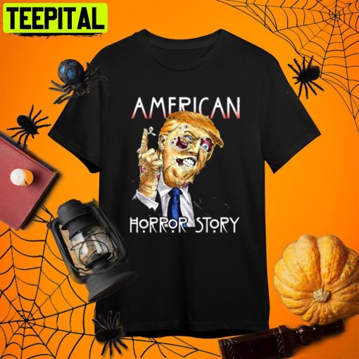 Trump American Horror Story Donald Trump Halloween Retro Art Unisex T-Shirt