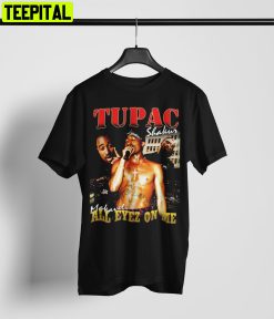 Tupac Shakur Hip Hop Rapper Singer Vintage Inspired 90s Rap Unisex T-Shirt