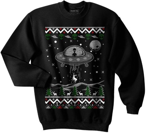 UFO Ugly Christmas Sweater