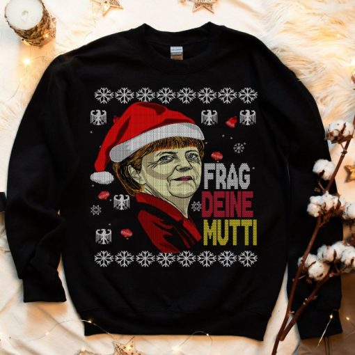 Ugly Ask your mom Christmas Sweatshirt