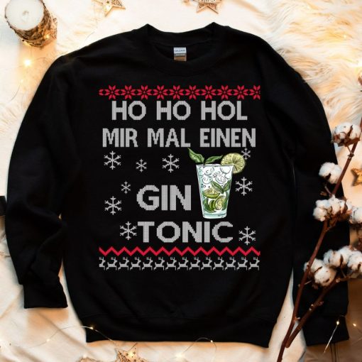 Ugly Gin Tonic Christmas Sweatshirt